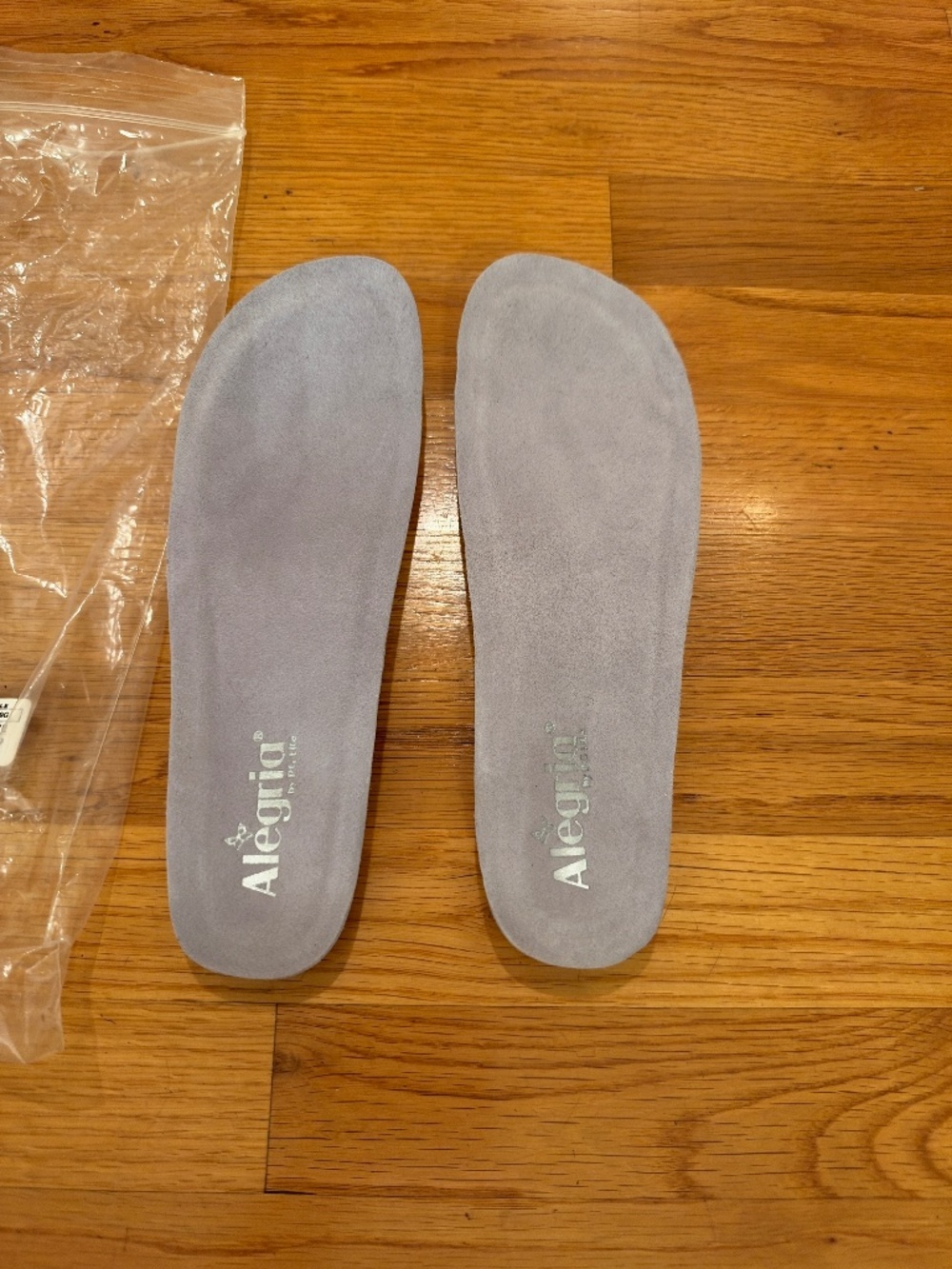 NEW Women's Alegria ALG-999G Gray Replacement Footbed Size 39 or US Size 9